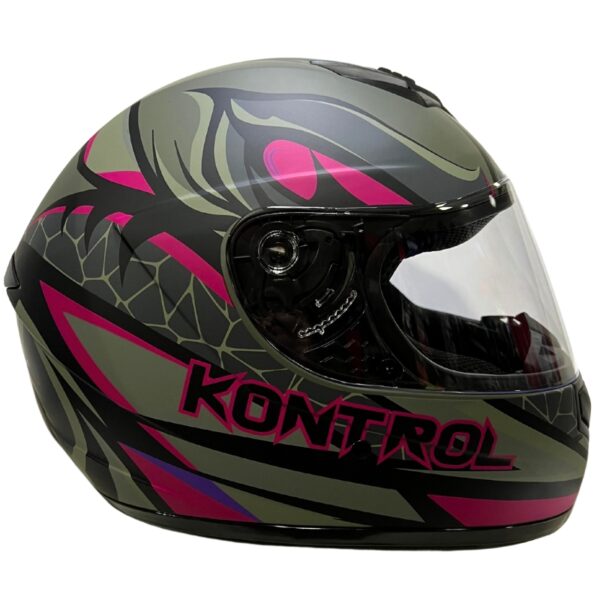 Casco Kontrol 878 Bowell Rosa