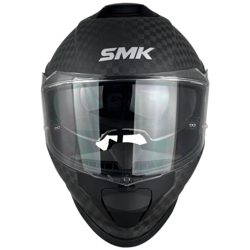 SMK_CARBON_3_1 Casco Smk Titan Nero Carbon Matt