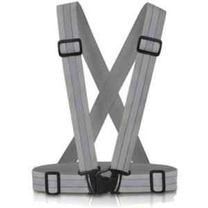 Chaleco Tipo Arnes Reflectivo Elastico Importado