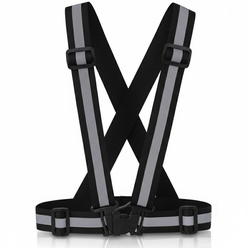 CL_3_2 Chaleco Tipo Arnes Reflectivo Elastico Importado