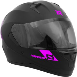 Casco X-Sports M67 Spoiler Black Pink
