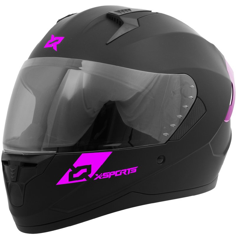 XSPORTS_M67_13_2 Casco X-Sports M67 Spoiler Black Pink