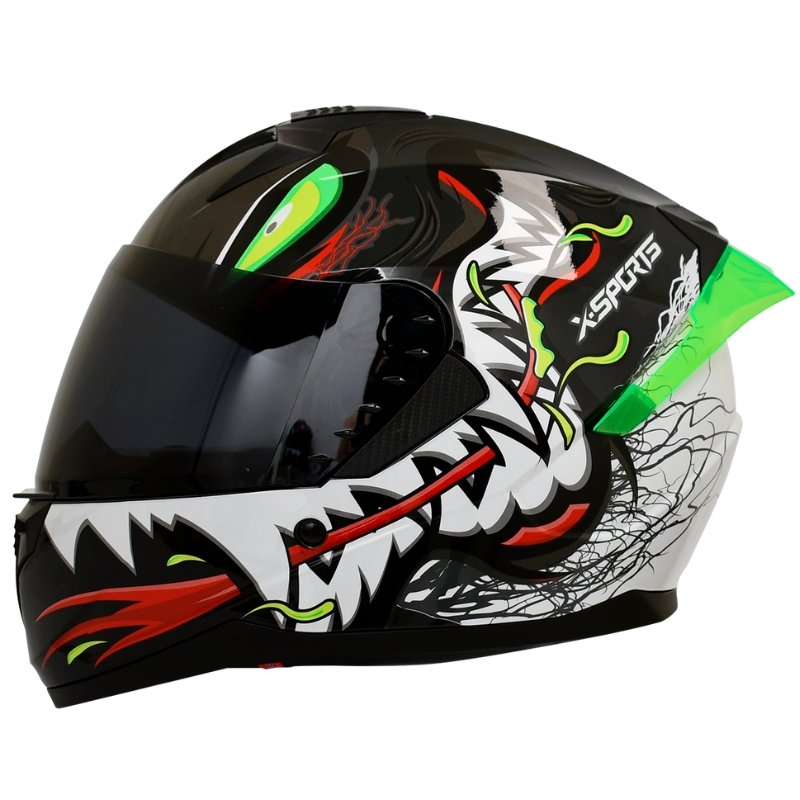 XSPORTS_M67_14_3 Casco X-Sports M67 Spoiler Reptile