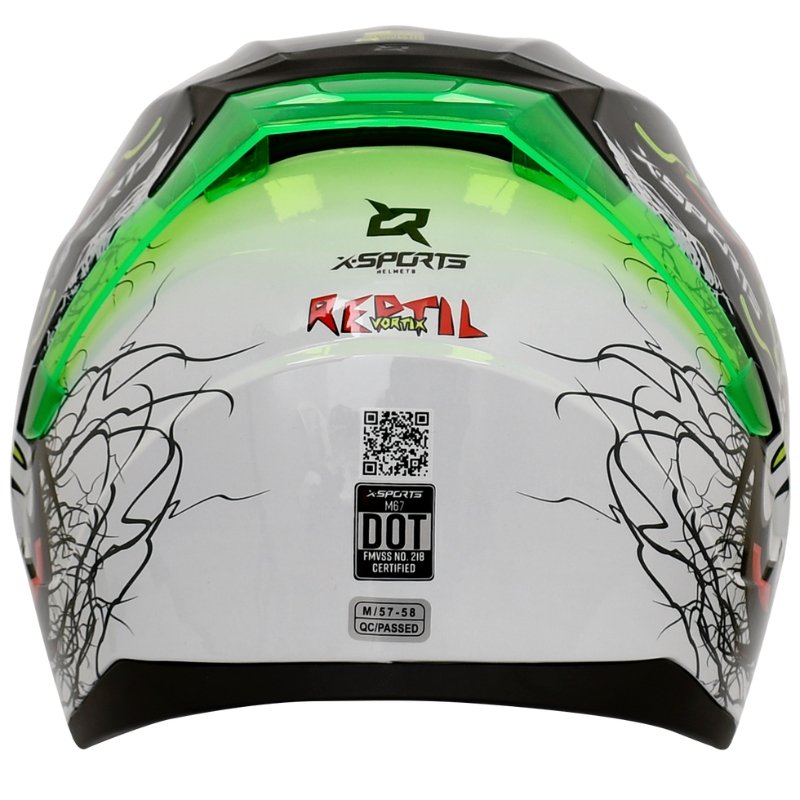 XSPORTS_M67_14_4 Casco X-Sports M67 Spoiler Reptile