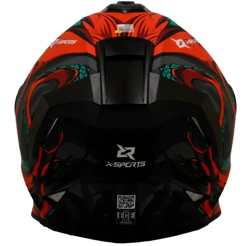 XSPORTS_V151_41_5 Casco X-Sports V151 Dave Red