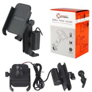 Soporte Holder Aluminio Premium Porta Celular Con Cargador 1037