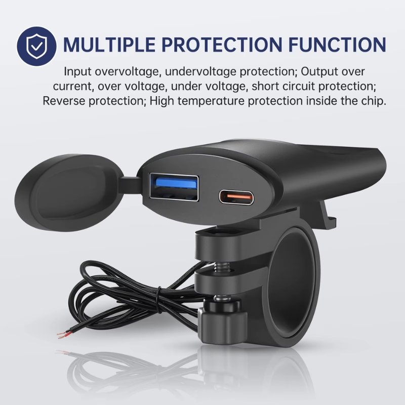 Cargador USB Carga Rapida 18 W - 30 W Tipo C DH25-1101