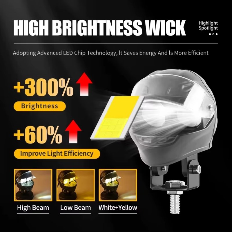 Exploradora Casco Doble Lupa HF-2510 Lujo