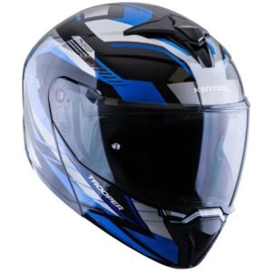 Casco Abatible Kontrol Trooper Sv D4 N1 Blue