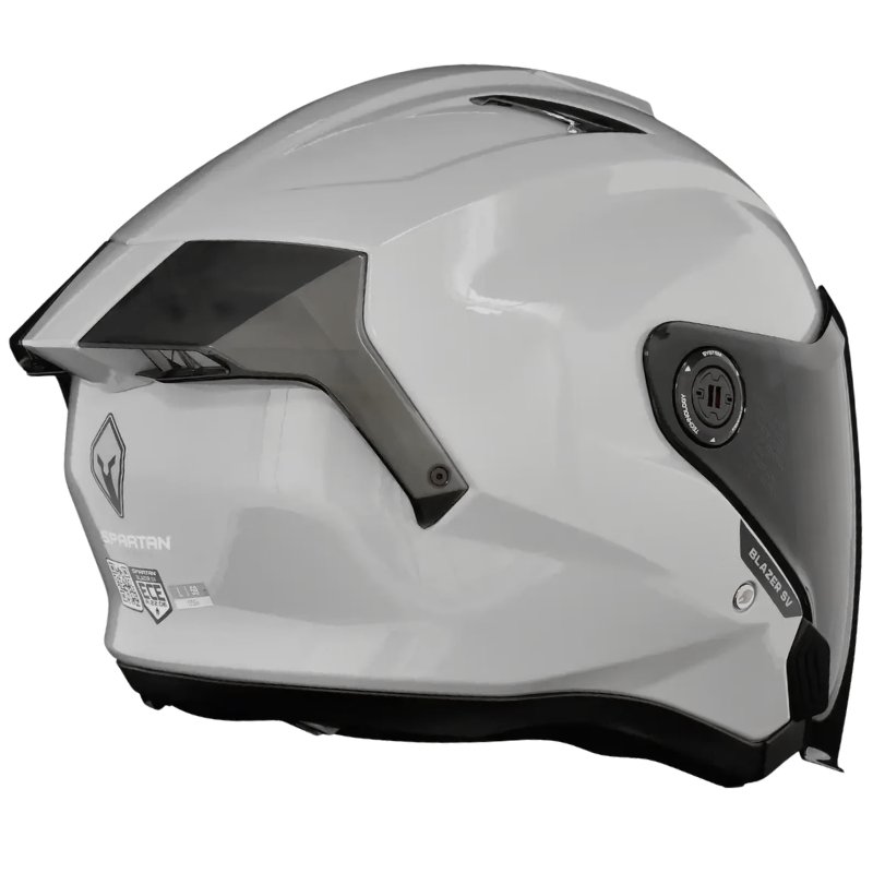 Casco Spartan Blazer Sv Open Face Grey