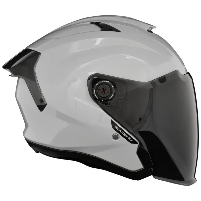 Casco Spartan Blazer Sv Open Face Grey