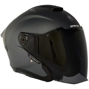 Casco Spartan Blazer Sv Open Face Solid A2 Titanium