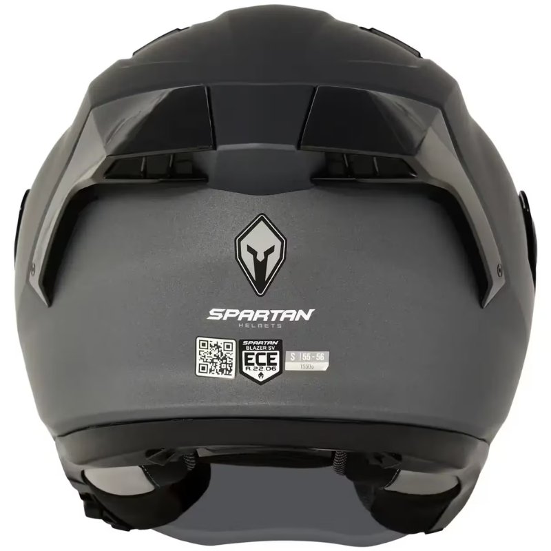 Casco Spartan Blazer Sv Open Face Solid A2 Titanium