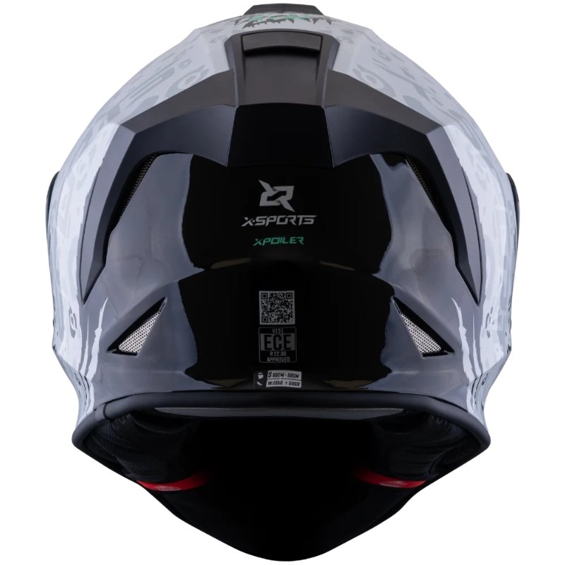 Casco X-Sports V151 Amazonia White