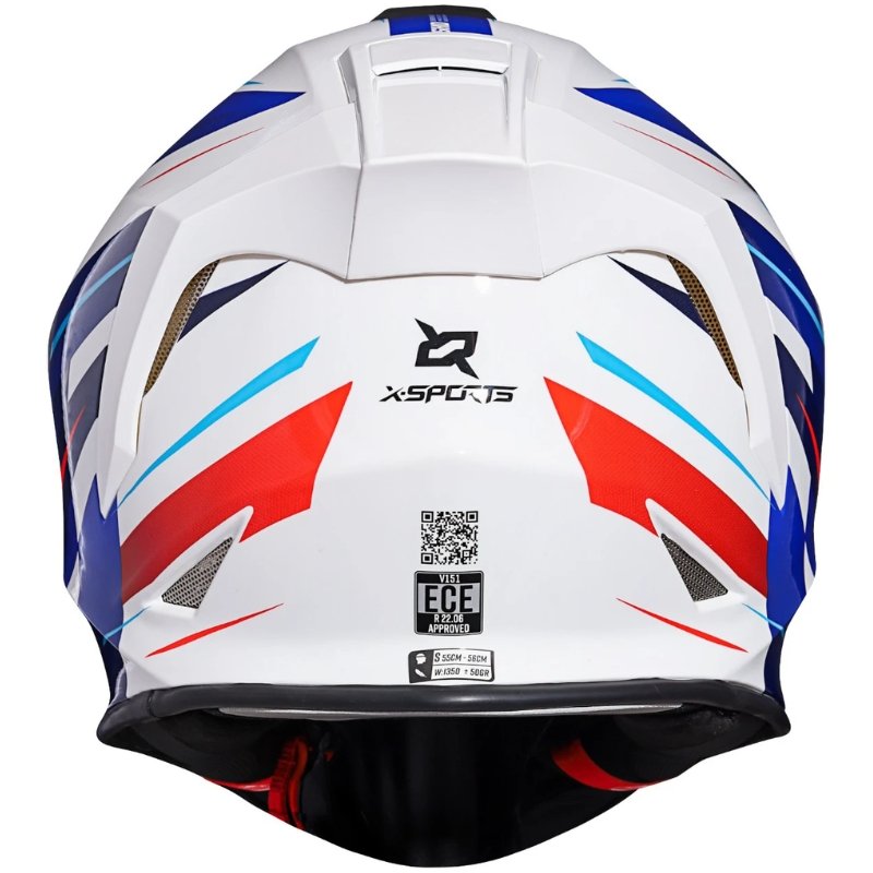Casco X-Sports V151 Kozmik Blue