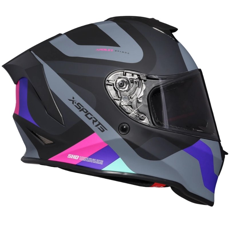 Casco X-Sports V151 Bramdo Pink