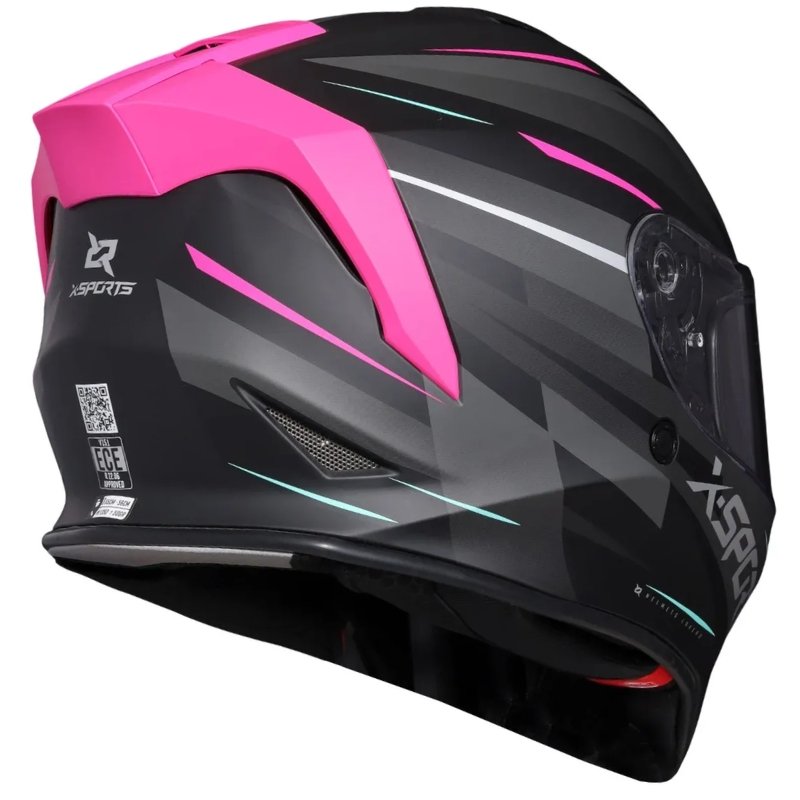 Casco X-Sports V151 Kozmik Pink