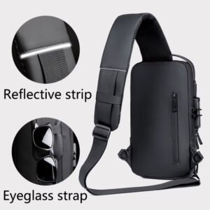 Bolso Canguro Anti Robo Con Clave y Usb
