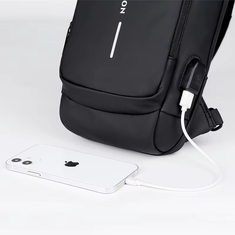 Bolso Canguro Anti Robo Con Clave y Usb