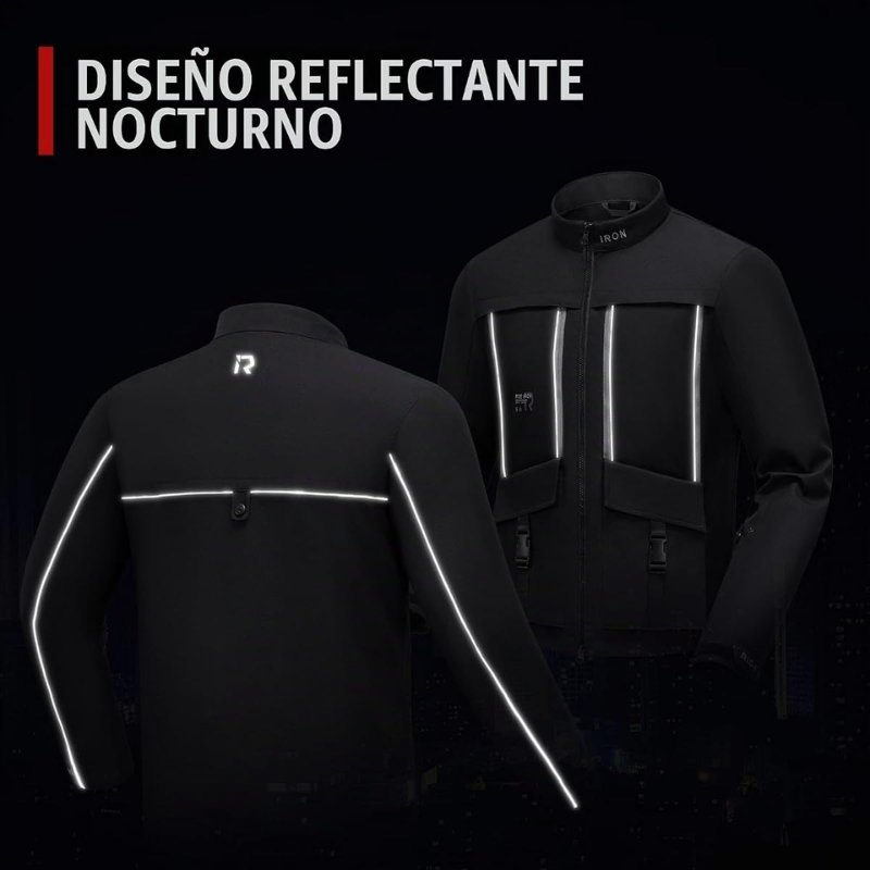 Chaqueta Proteccion Ride Iron Adventure Certificada
