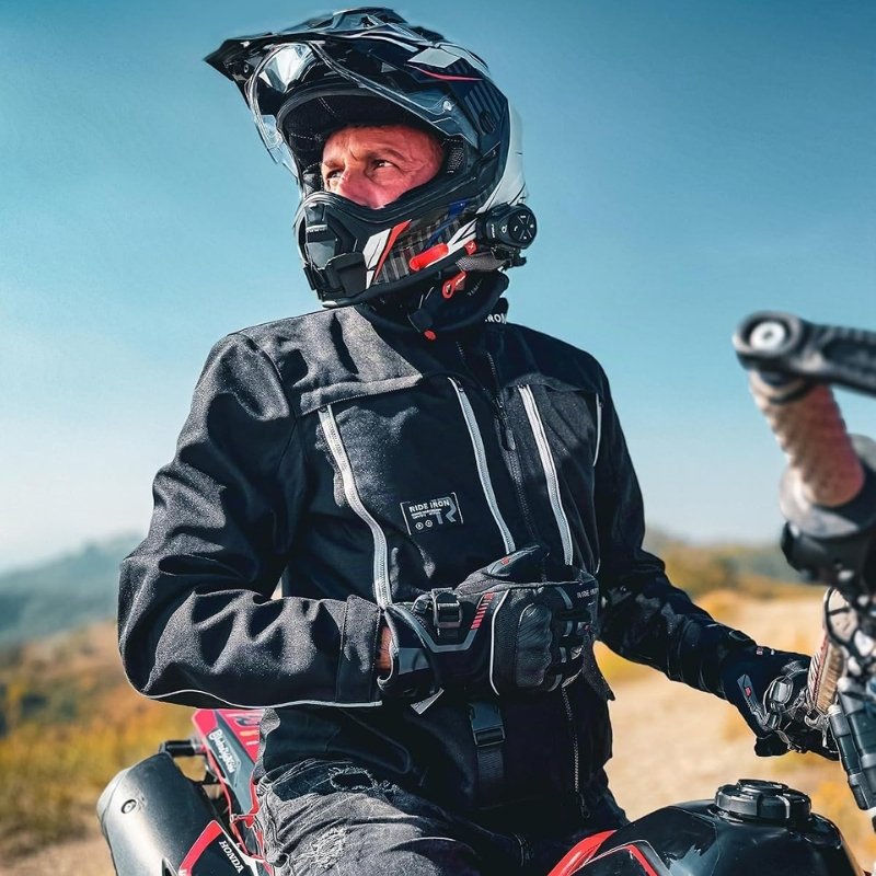 Chaqueta Proteccion Ride Iron Adventure Certificada