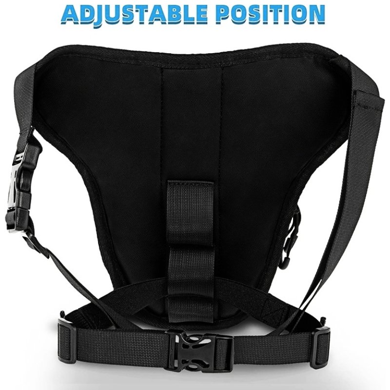 Piernera Rigida Bolso Tactico Impermeable Gp Expandible