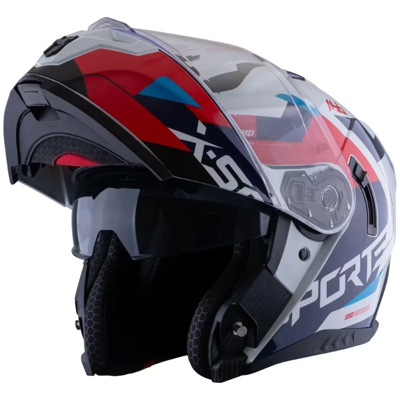 Casco Abatible X-Sports 166 Sv Bocanix White
