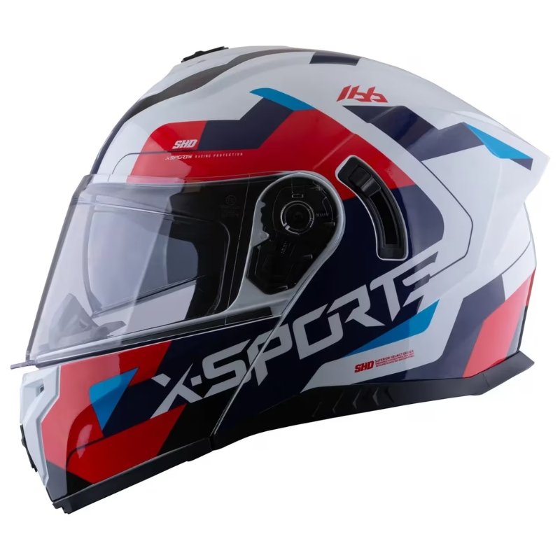 Casco Abatible X-Sports 166 Sv Bocanix White
