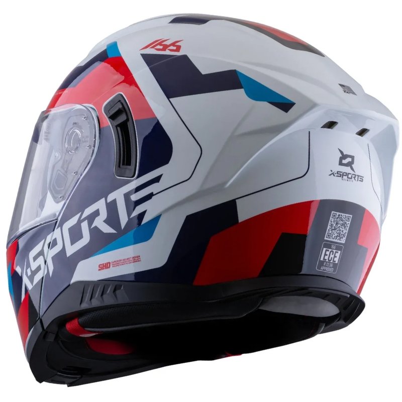 Casco Abatible X-Sports 166 Sv Bocanix White