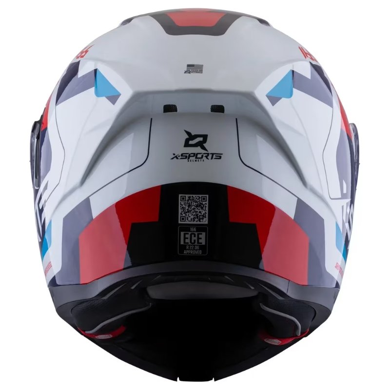Casco Abatible X-Sports 166 Sv Bocanix White
