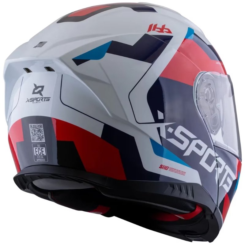 Casco Abatible X-Sports 166 Sv Bocanix White
