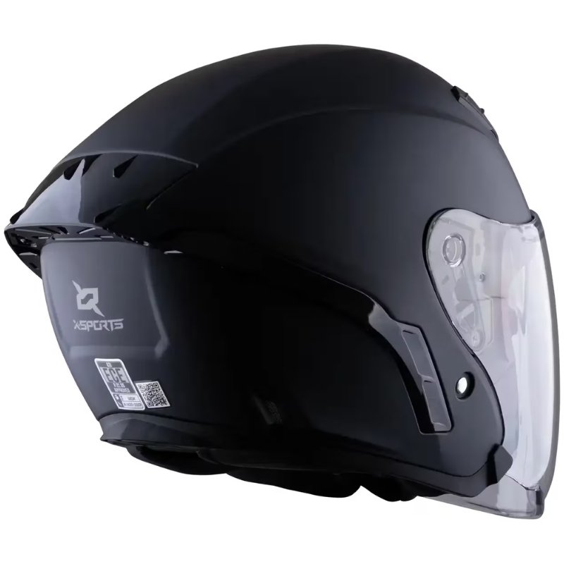 Casco X-Sports 631 Sv Open Face Solid