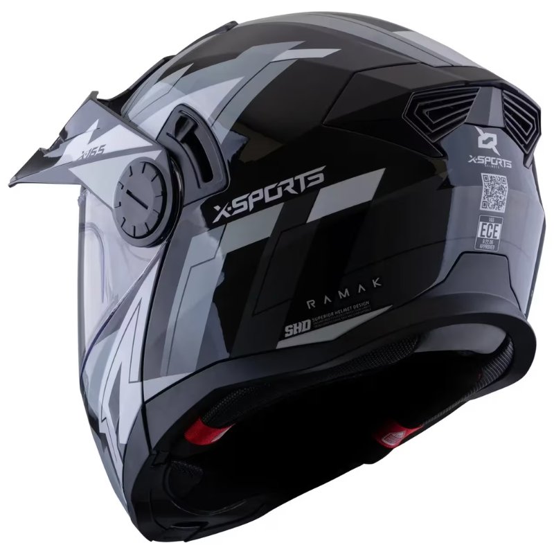 Casco Abatible X-Sports ADV 165 Sv Ramak Black