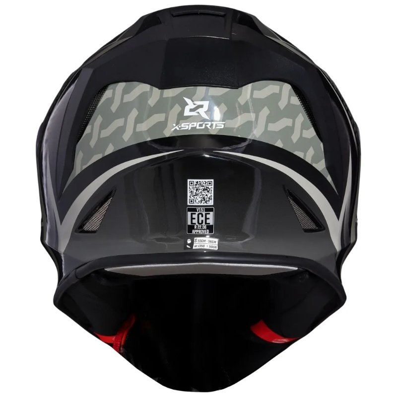 Casco X-Sports V151 Wolfine Black
