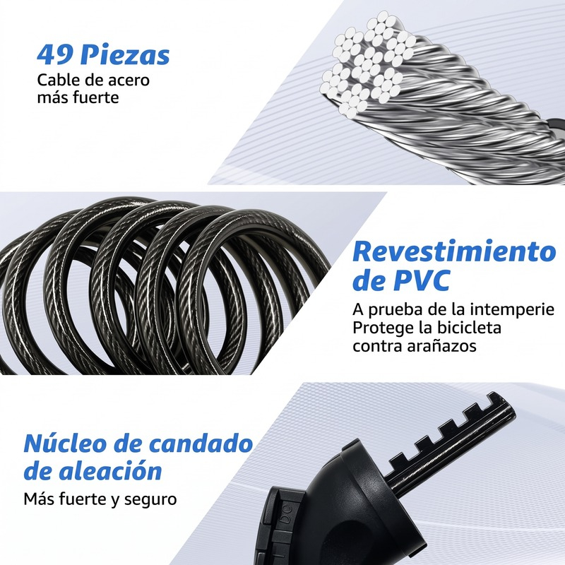 Candado Guaya Con Clave 5 Digitos