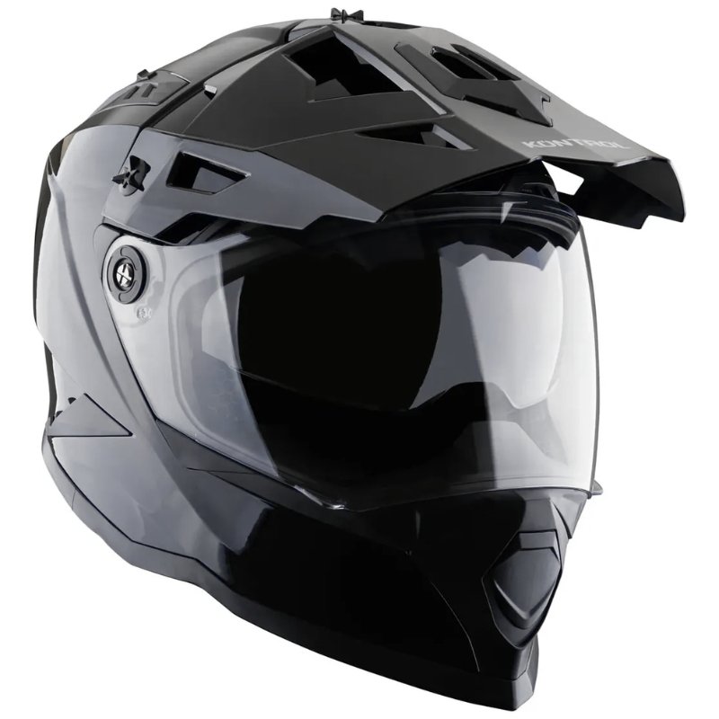 Casco Kontrol Dirt-X Adv Solid Black