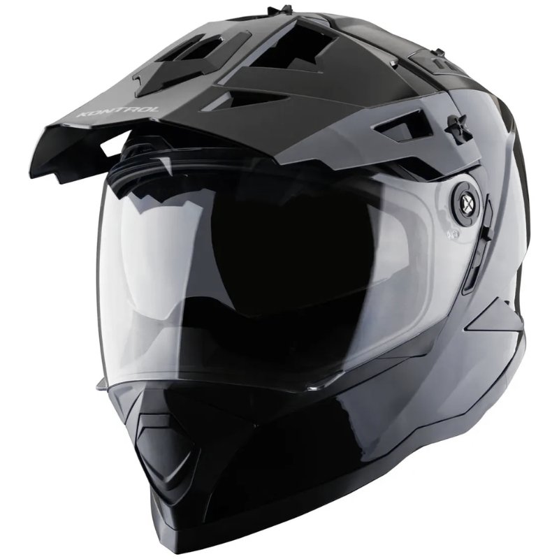 Casco Kontrol Dirt-X Adv Solid Black