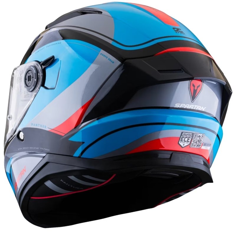 Casco Spartan Panther Sv Curveroad Z7