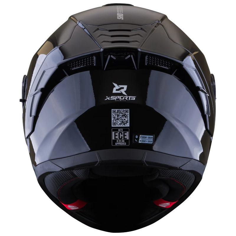 Casco X-Sports M73 Sv Solid Black