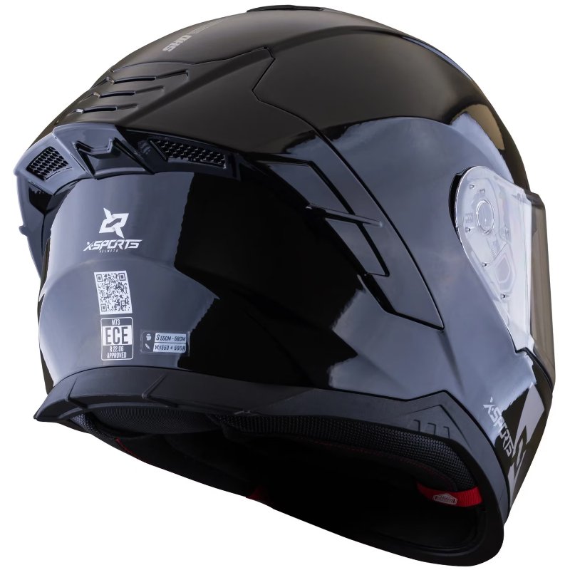 Casco X-Sports M73 Sv Solid Black