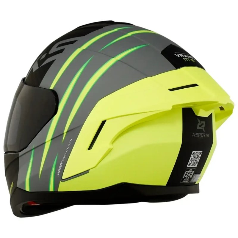 Casco X-Sports M75 Vrave Hiviz