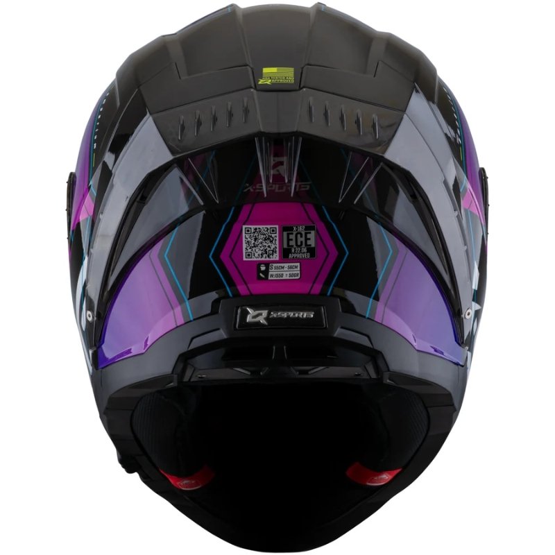 Casco X-Sports X-162 Ampreium Purple